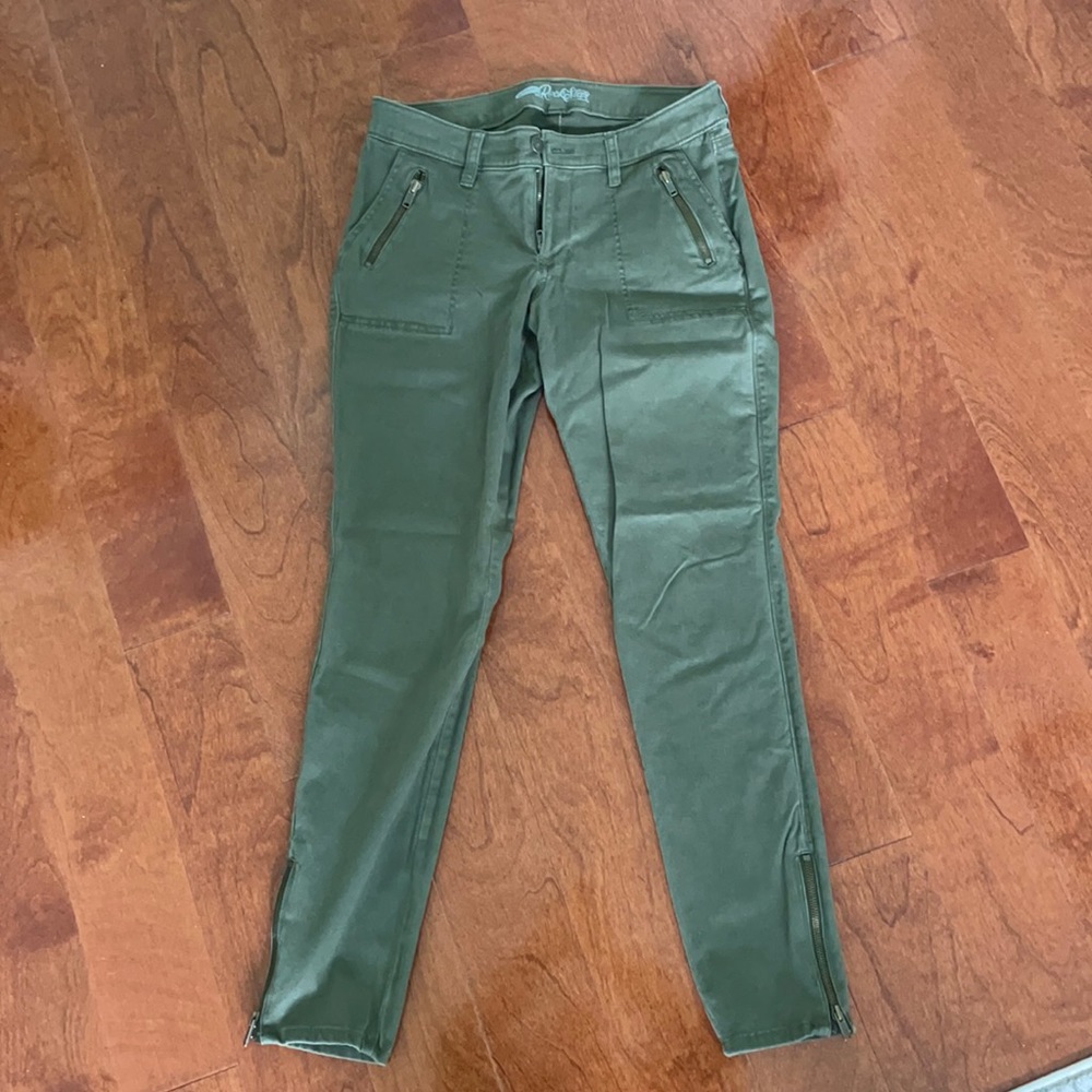 Olive green pants